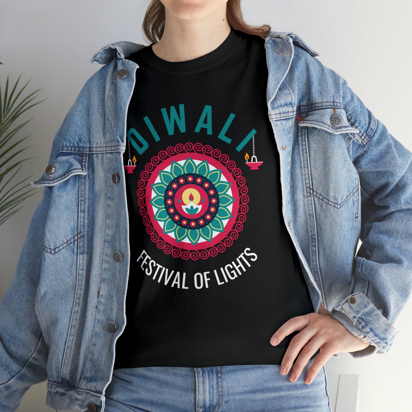 Diwali | Festival of Colors | Unisex Cotton Tee