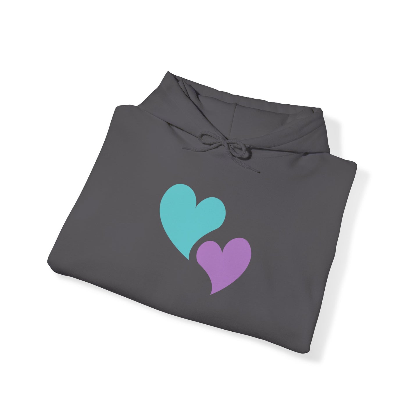BE | Hearts | Unisex Hooded Sweatshirt