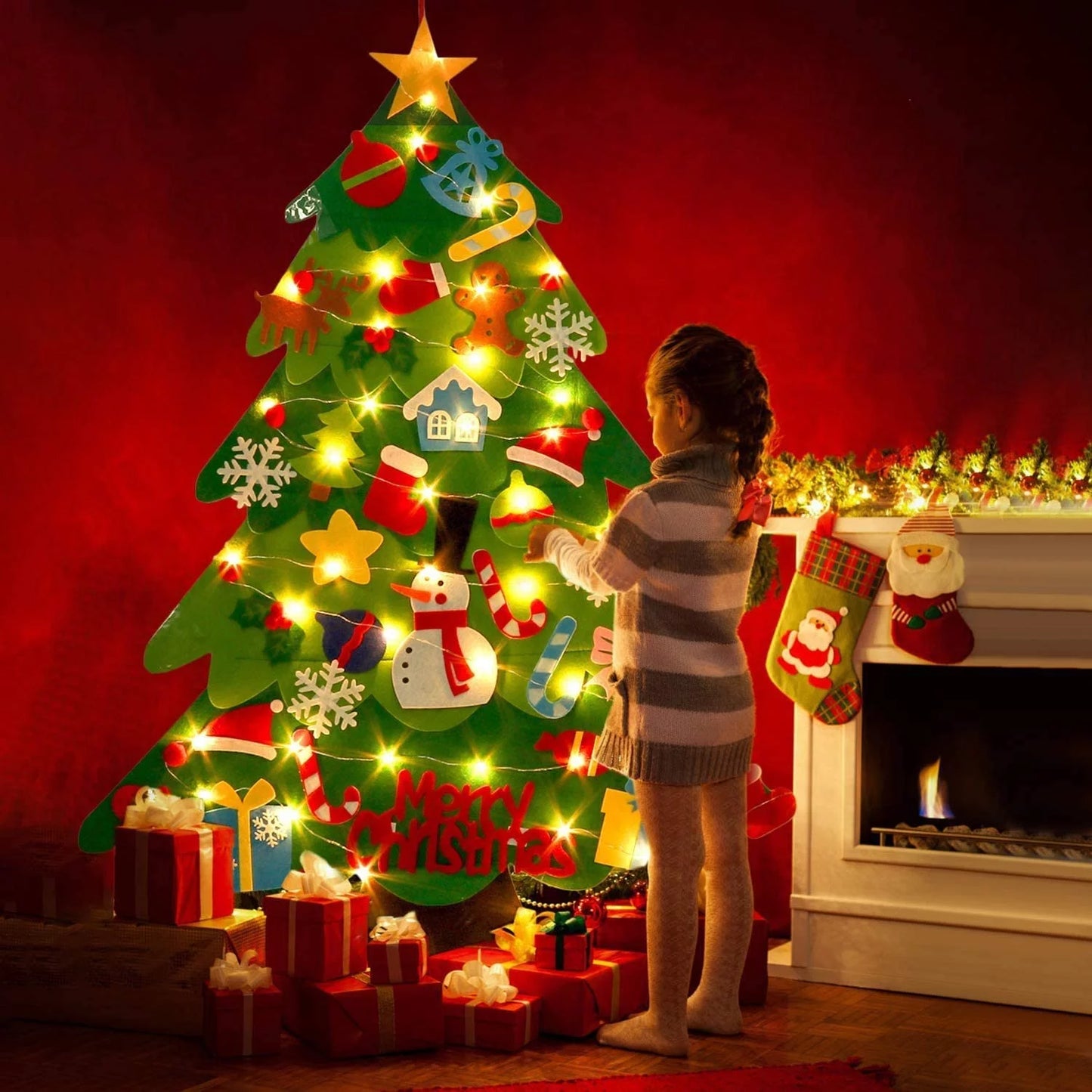 CHRISTMAS | DIY Felt Xmas Tree | ImagiTree Magic™