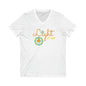 Diwali | Light It Up | Unisex Short Sleeve V-Neck Tee