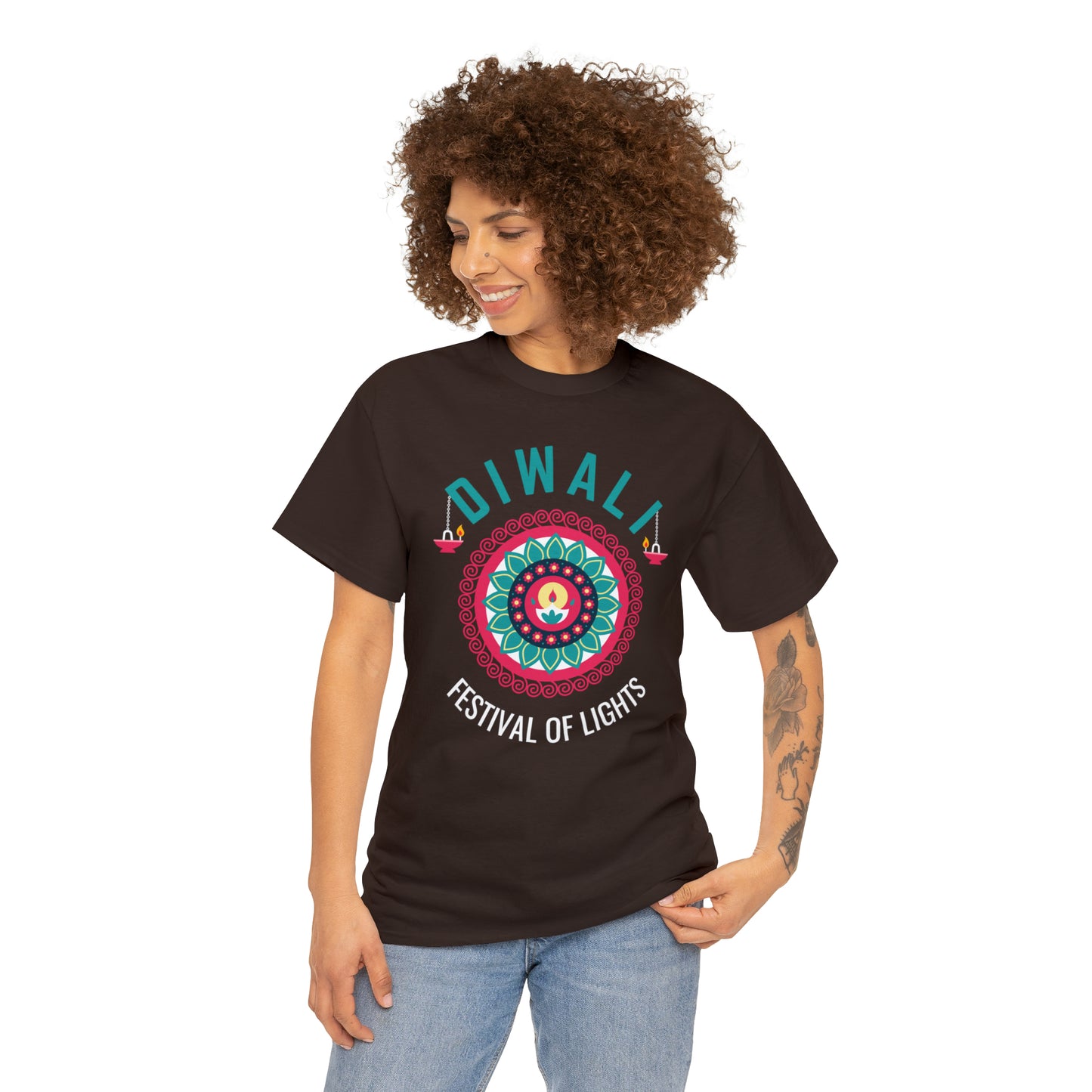 Diwali | Festival of Colors | Unisex Cotton Tee