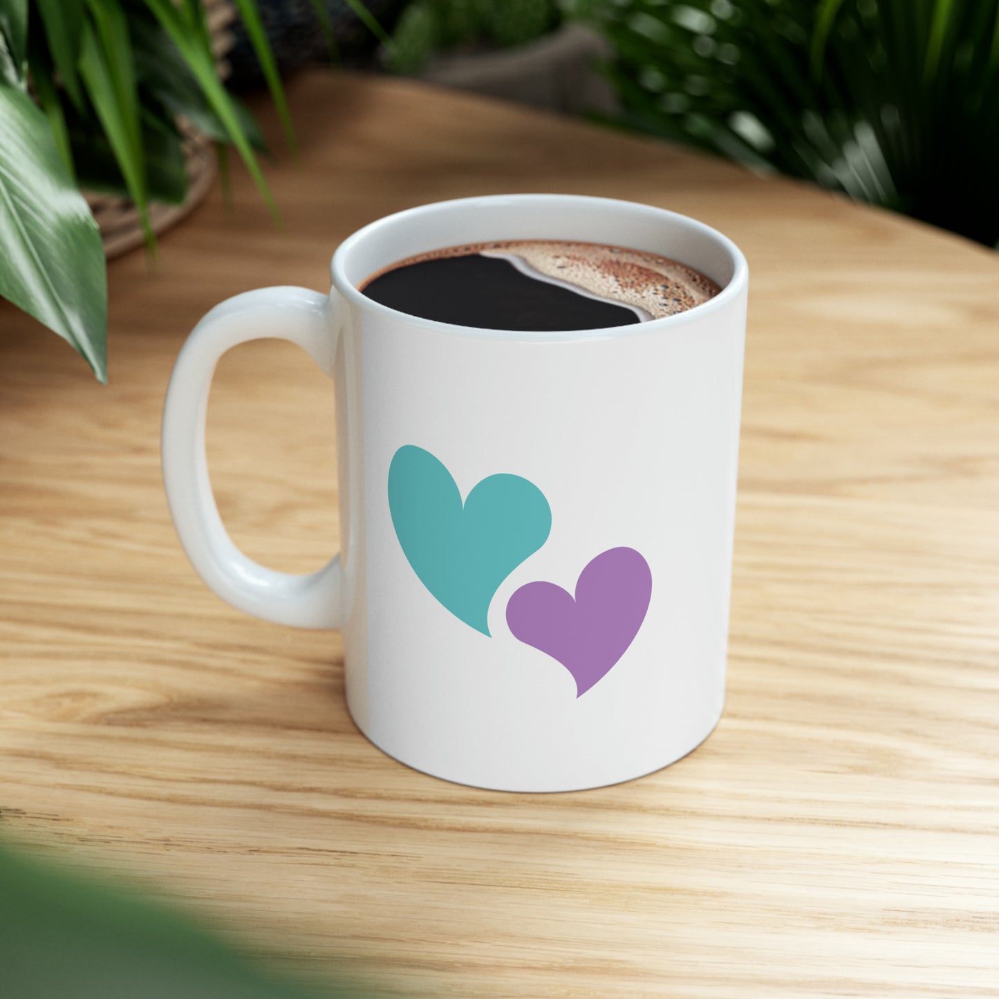 BE - Hearts | Ceramic Mug | 11oz