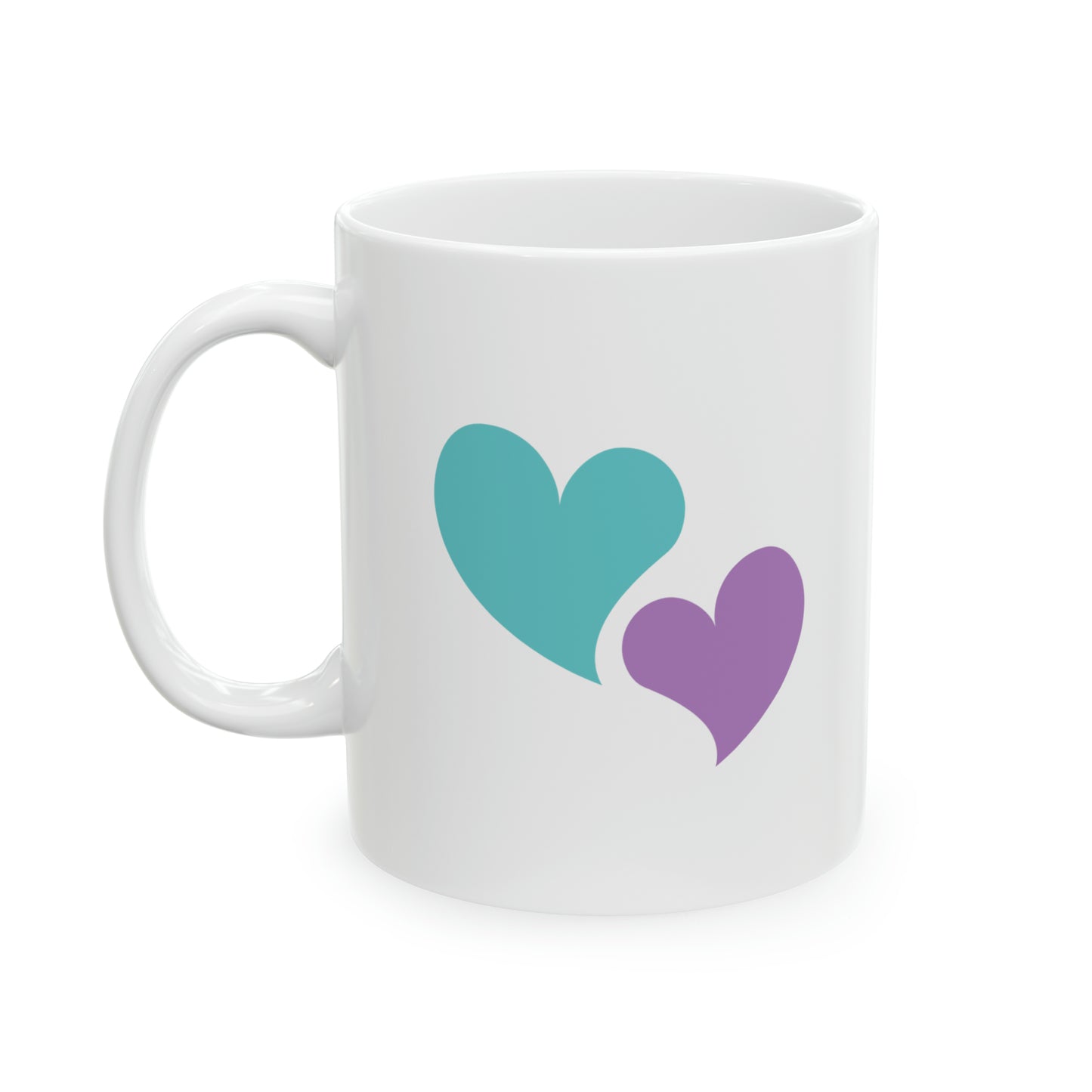 BE - Hearts | Ceramic Mug | 11oz