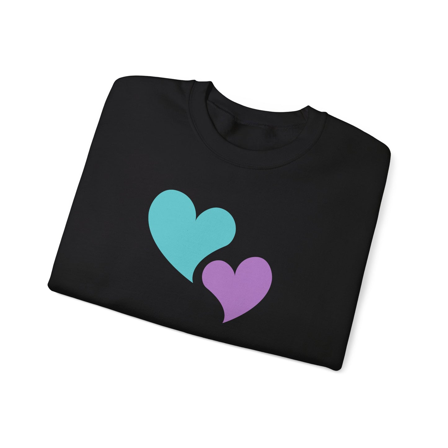 BE | Hearts | Unisex Crewneck Sweatshirt