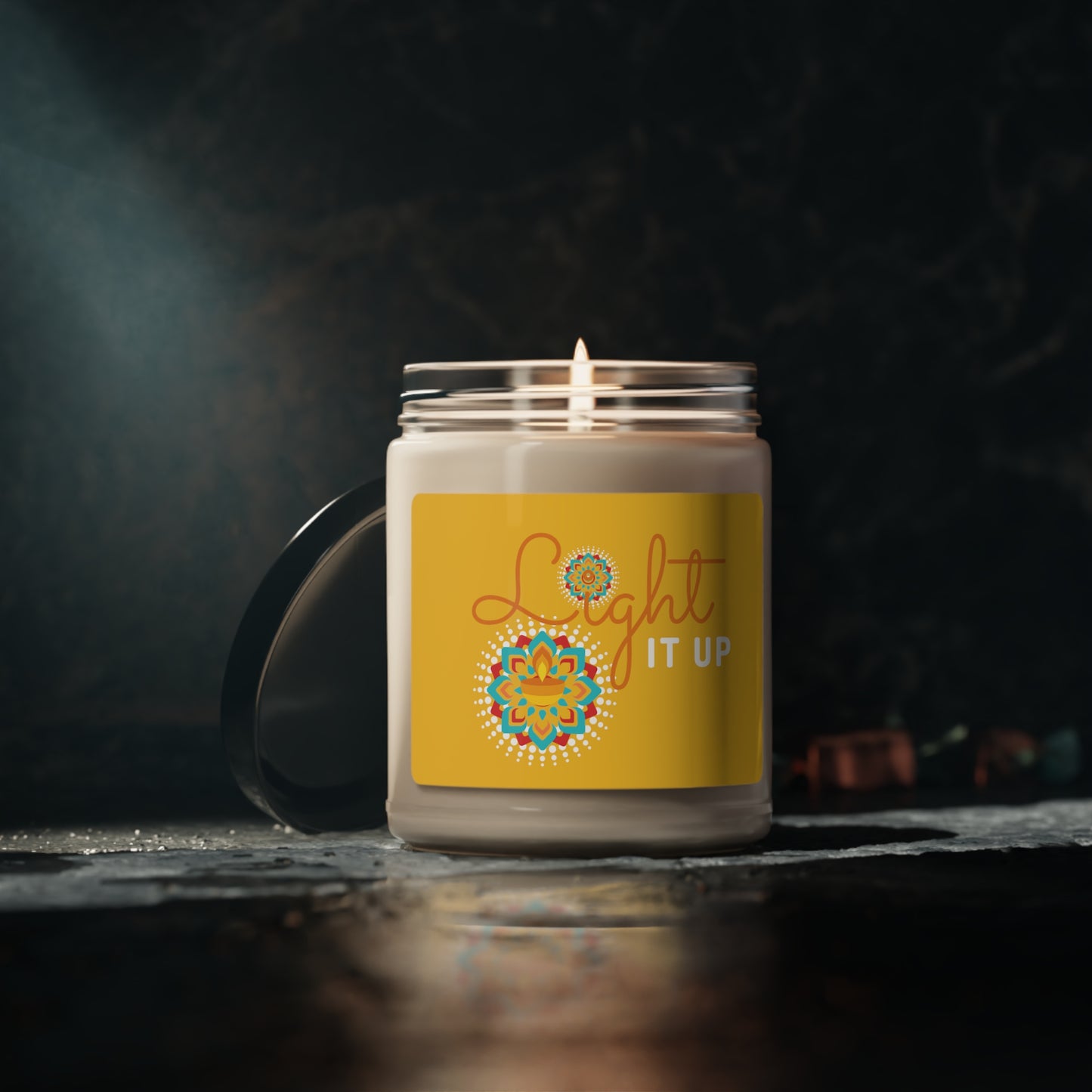 Diwali | Cinnamon + Vanilla | Scented Soy Candle, 9oz