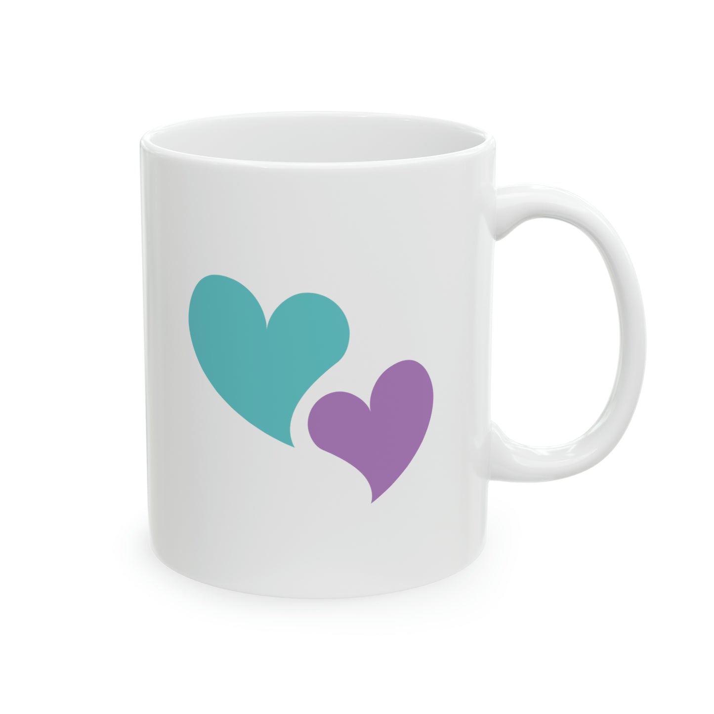 BE - Hearts | Ceramic Mug | 11oz