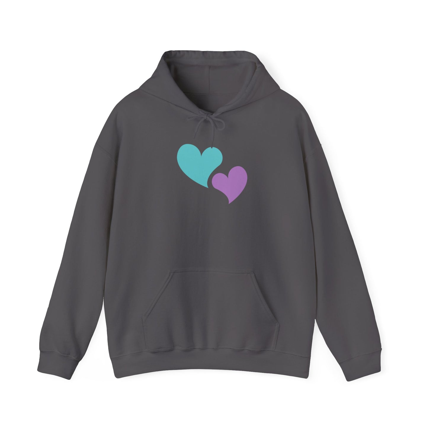 BE | Hearts | Unisex Hooded Sweatshirt