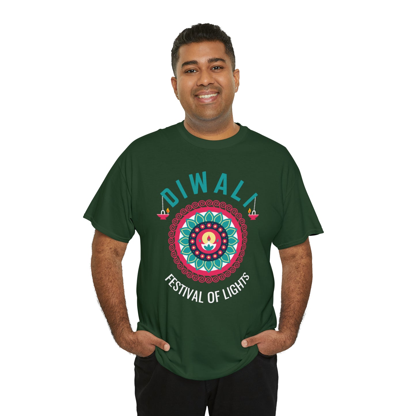 Diwali | Festival of Colors | Unisex Cotton Tee