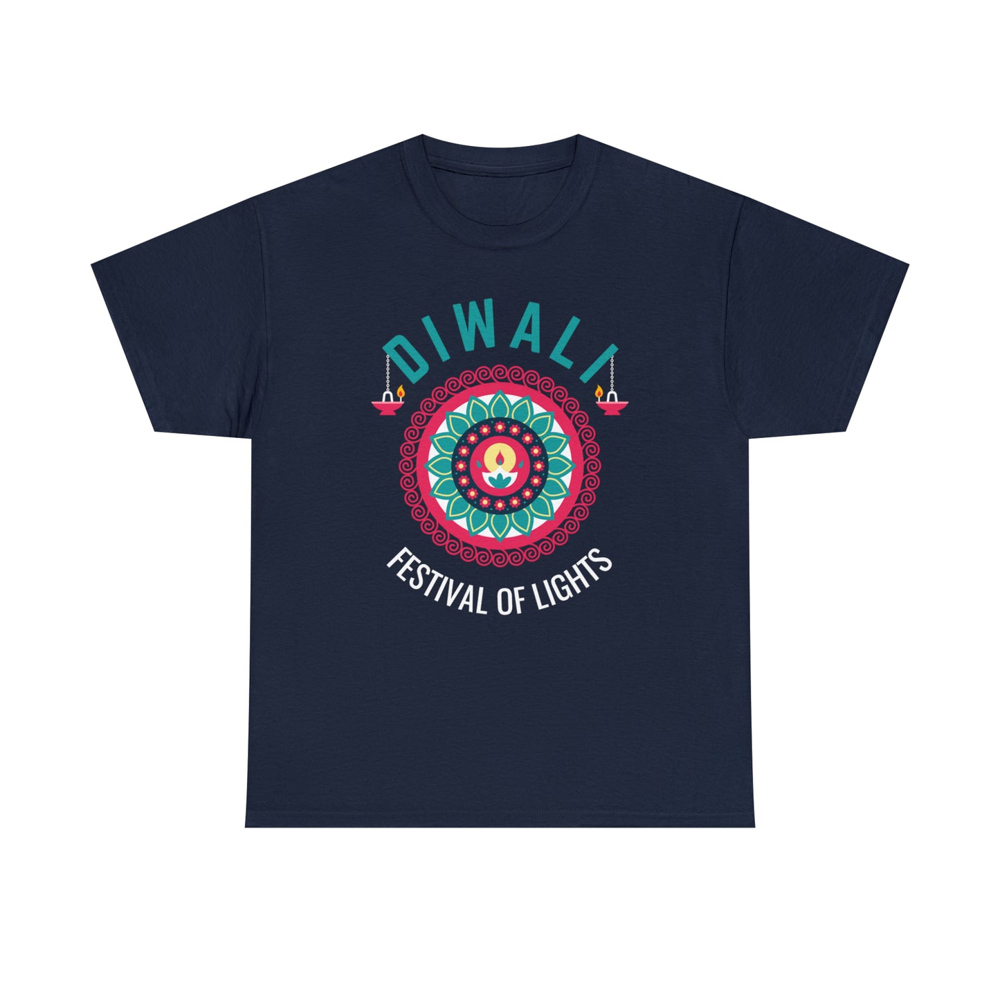 Diwali | Festival of Colors | Unisex Cotton Tee