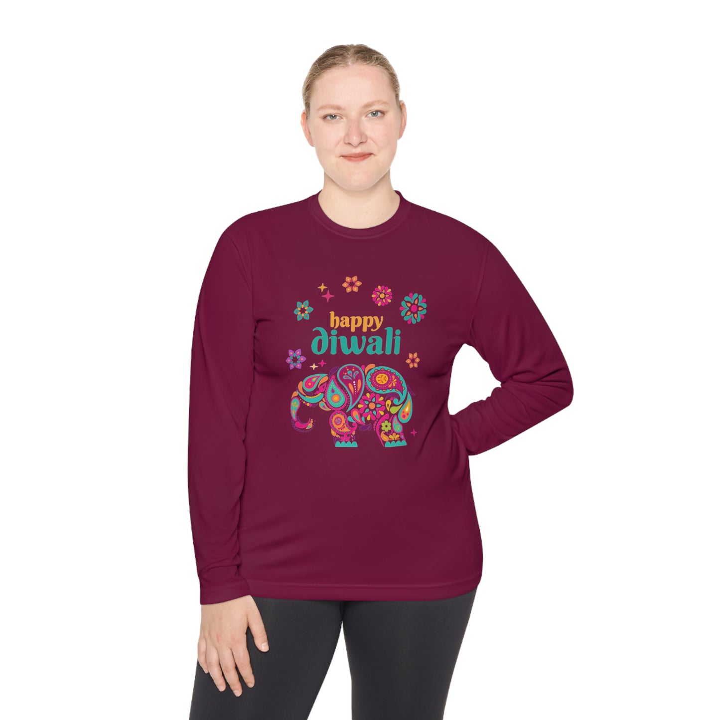 Diwali | Elephant | Unisex Long Sleeve Tee