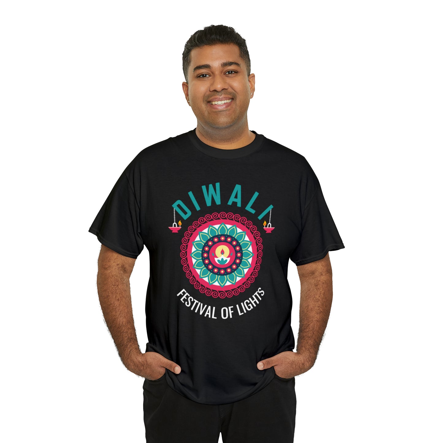 Diwali | Festival of Colors | Unisex Cotton Tee