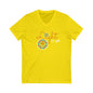 Diwali | Light It Up | Unisex Short Sleeve V-Neck Tee
