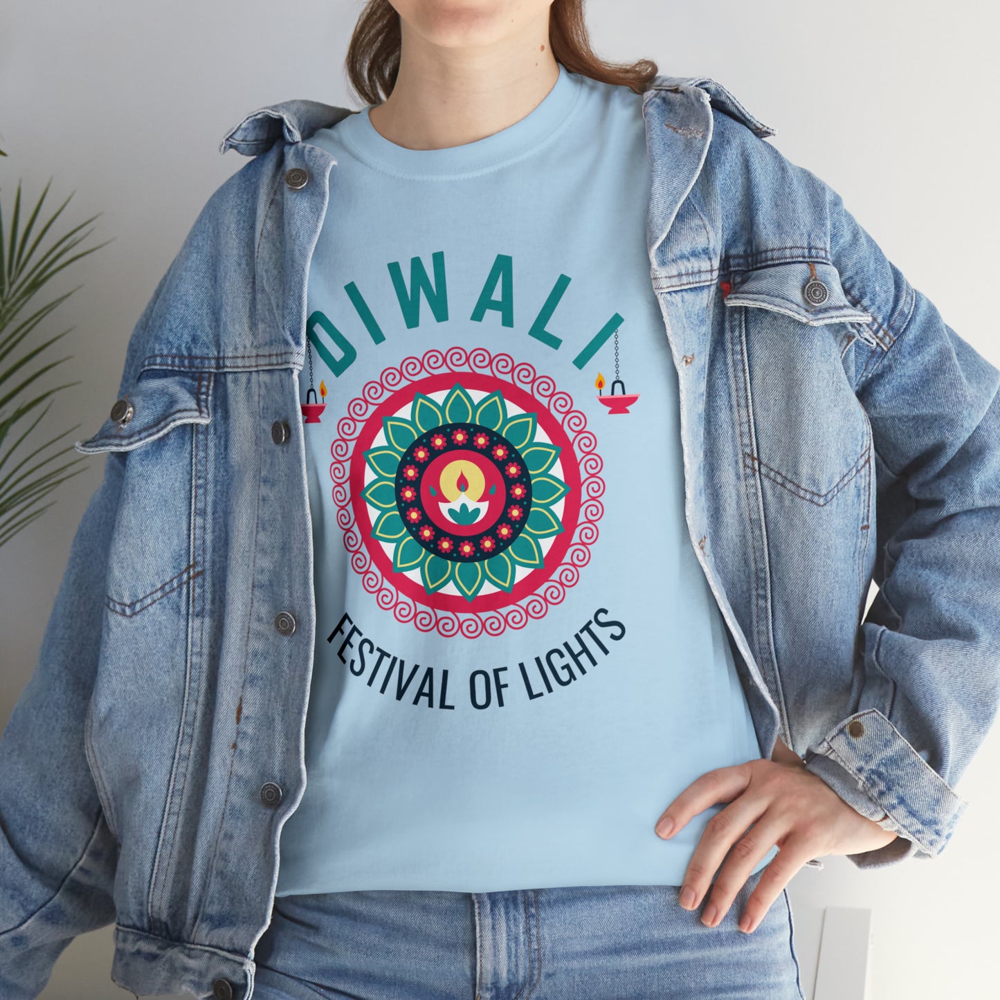 Diwali | Festival of Colors | Unisex Cotton Tee