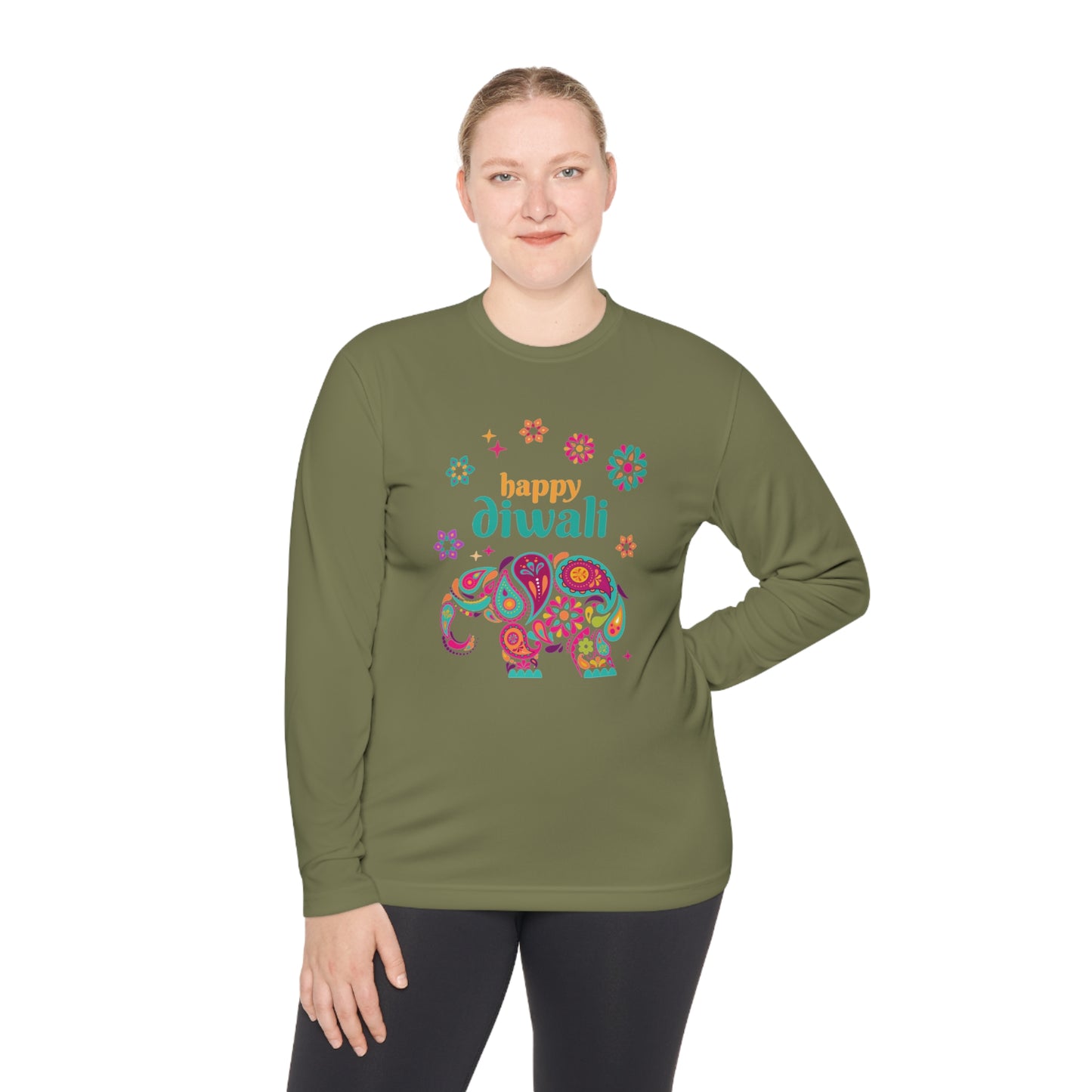 Diwali | Elephant | Unisex Long Sleeve Tee