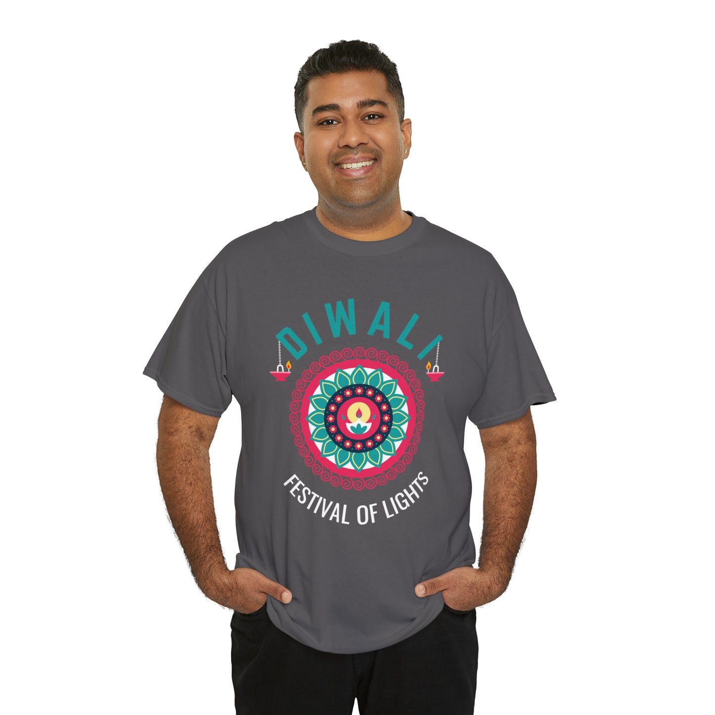 Diwali | Festival of Colors | Unisex Cotton Tee