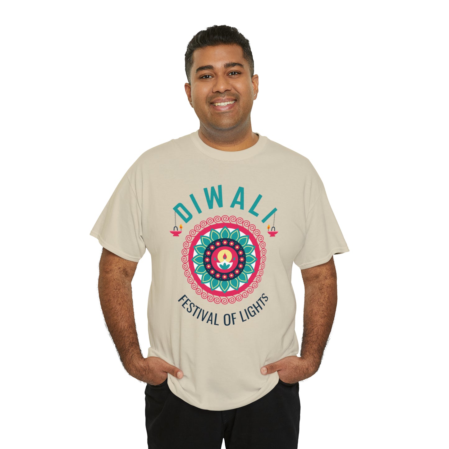 Diwali | Festival of Colors | Unisex Cotton Tee