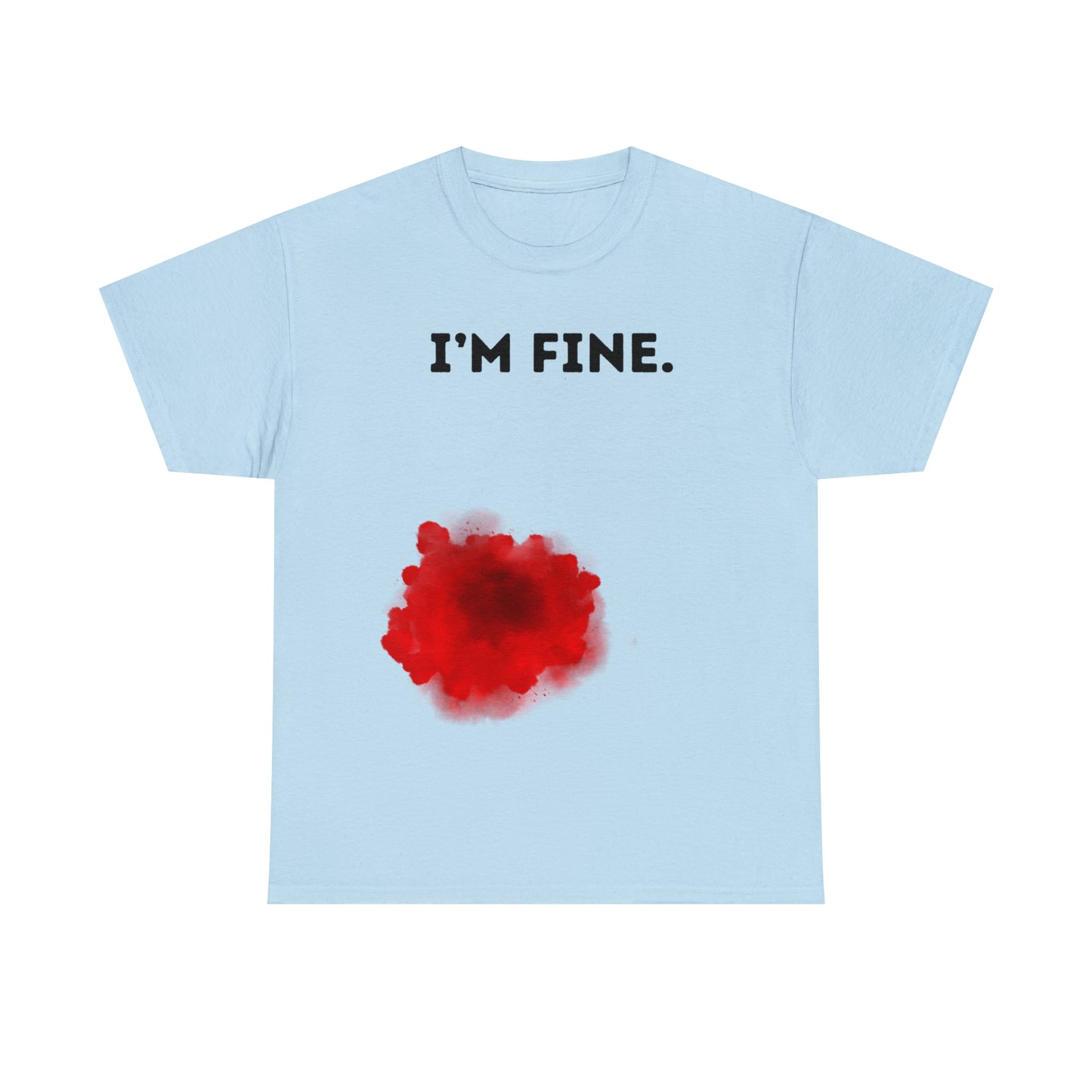 Halloween | I'm Fine | Unisex Cotton Tee
