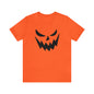 Halloween | Jack Face | Unisex Short Sleeve Tee