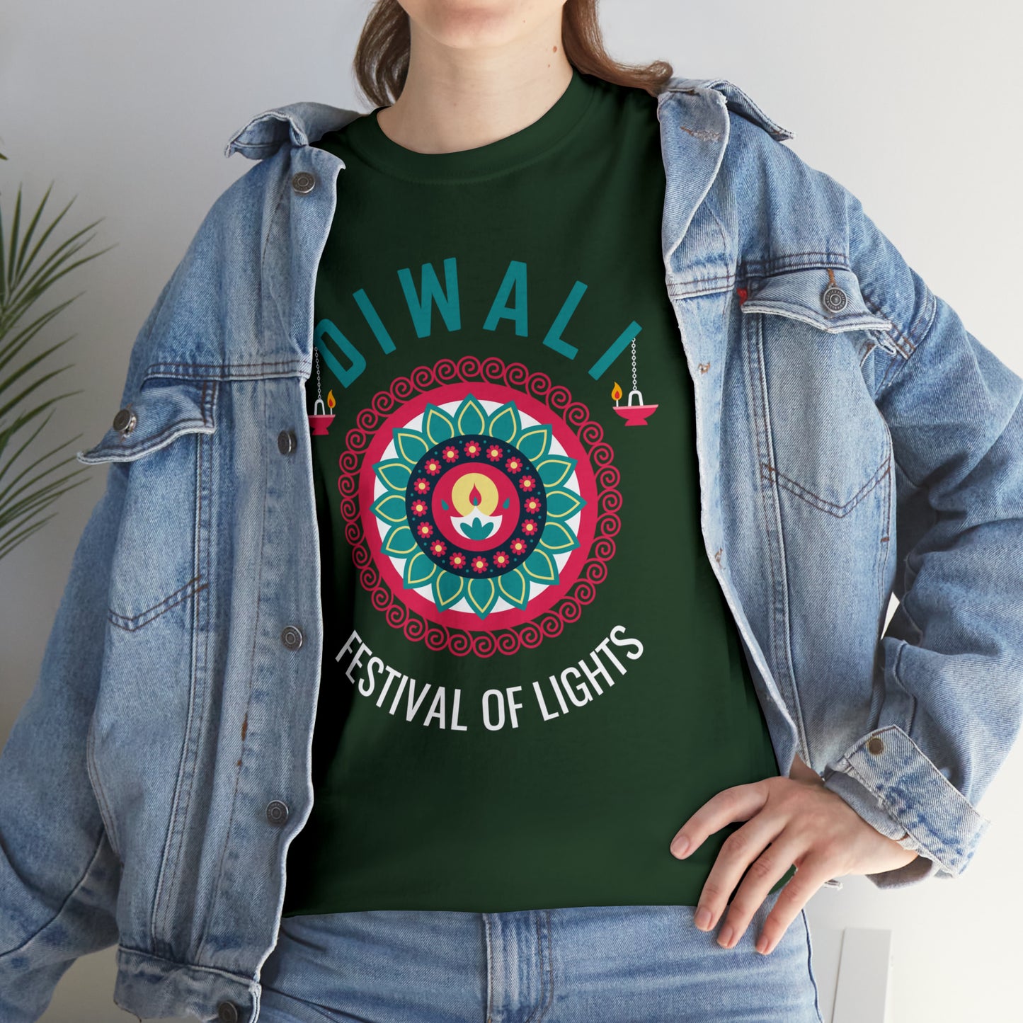 Diwali | Festival of Colors | Unisex Cotton Tee