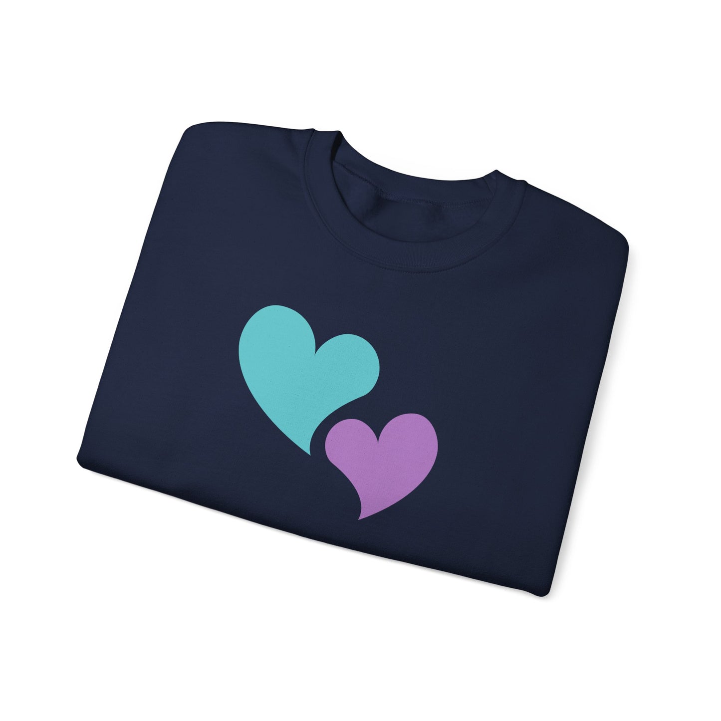 BE | Hearts | Unisex Crewneck Sweatshirt
