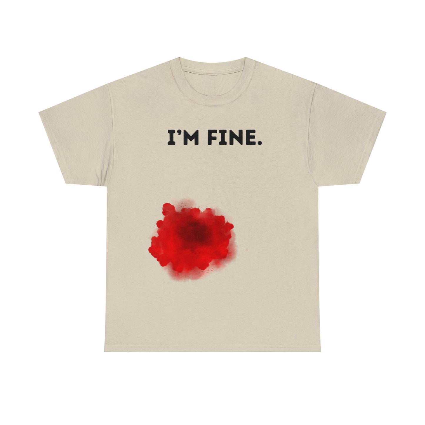Halloween | I'm Fine | Unisex Cotton Tee