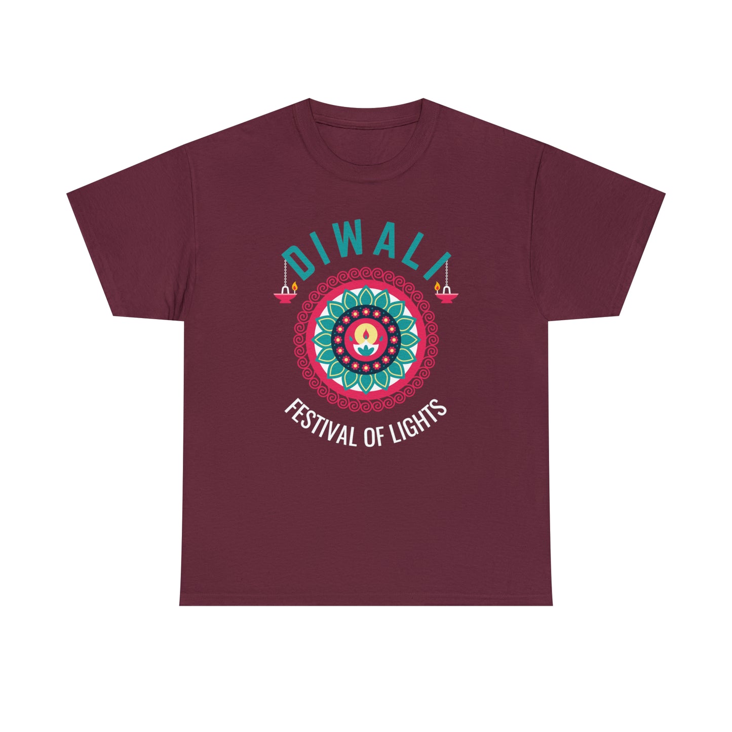 Diwali | Festival of Colors | Unisex Cotton Tee