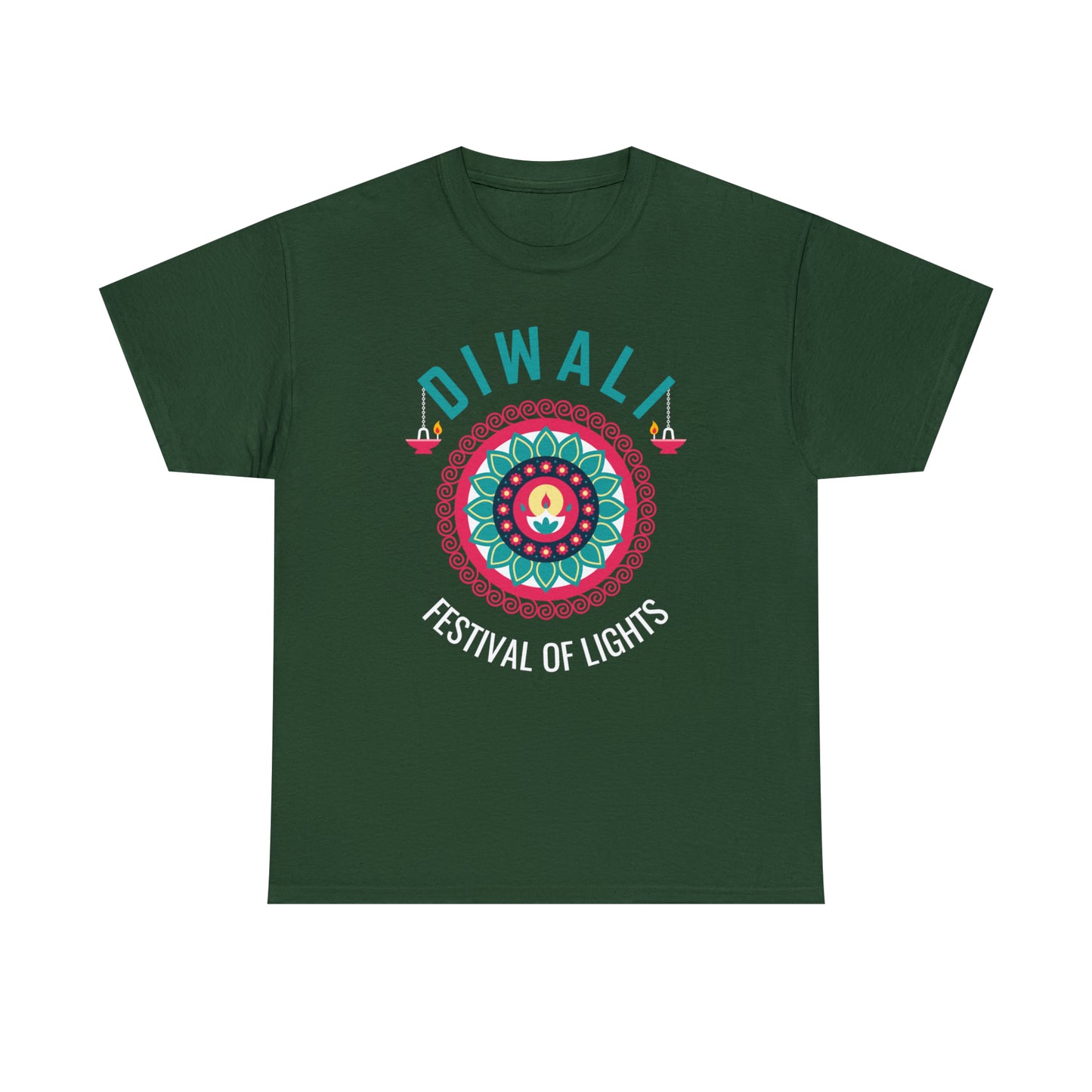 Diwali | Festival of Colors | Unisex Cotton Tee