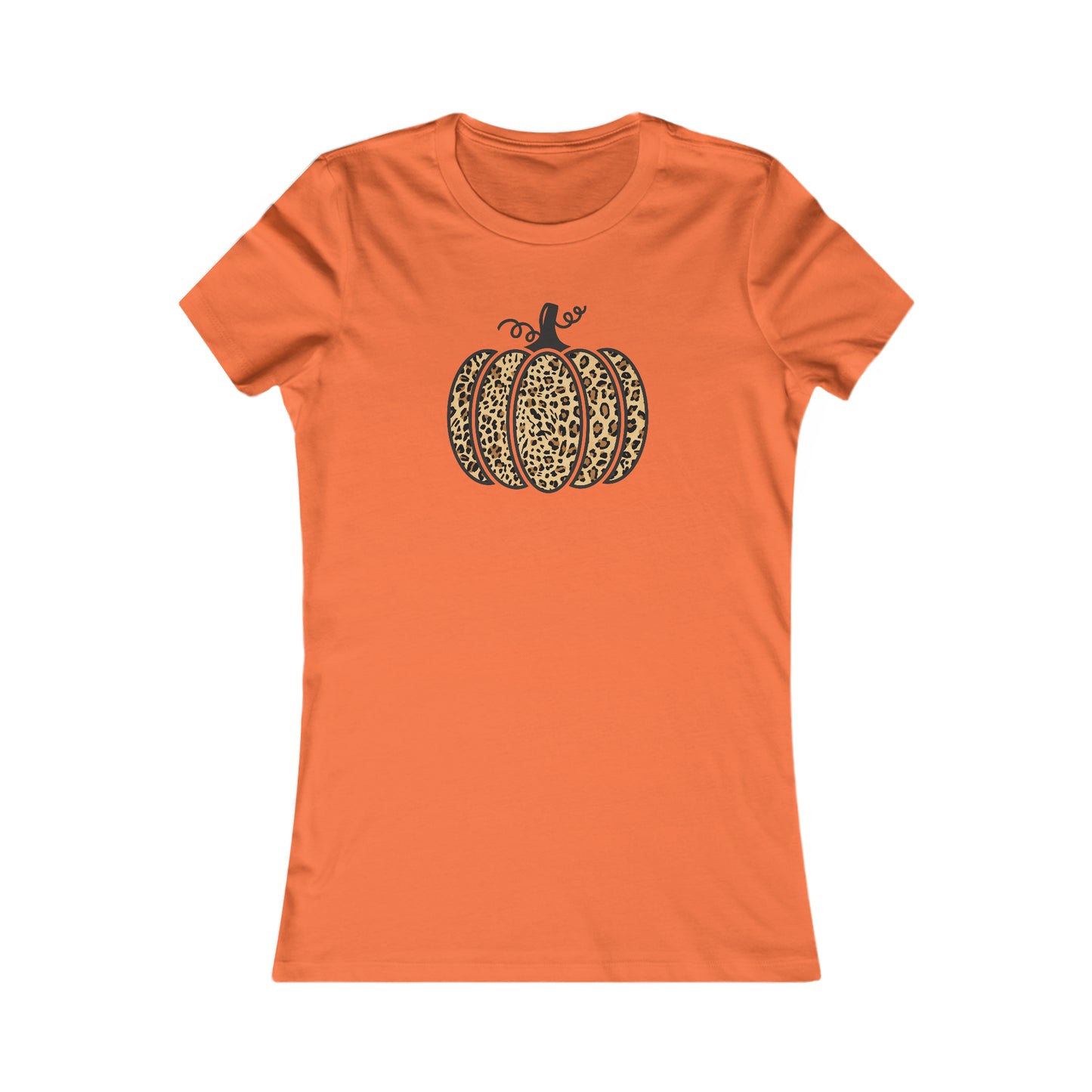 Halloween | Cheetah Pumpkin | Women's Favorite Tee