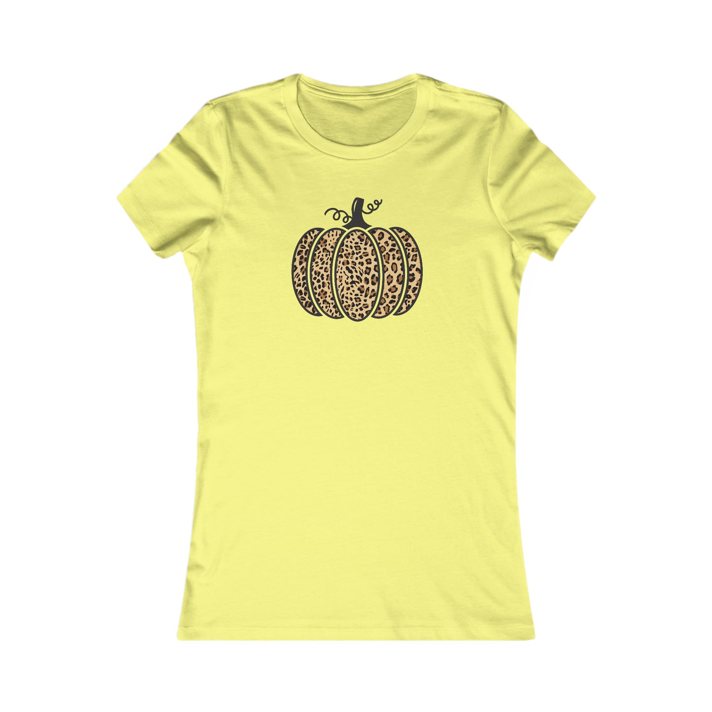 Halloween | Cheetah Pumpkin | Women's Favorite Tee