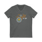 Diwali | Light It Up | Unisex Short Sleeve V-Neck Tee