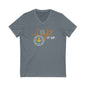Diwali | Light It Up | Unisex Short Sleeve V-Neck Tee