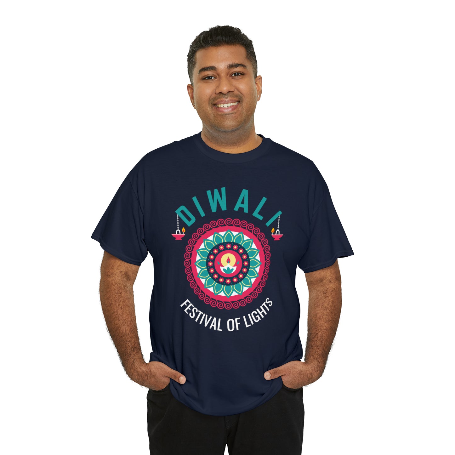 Diwali | Festival of Colors | Unisex Cotton Tee