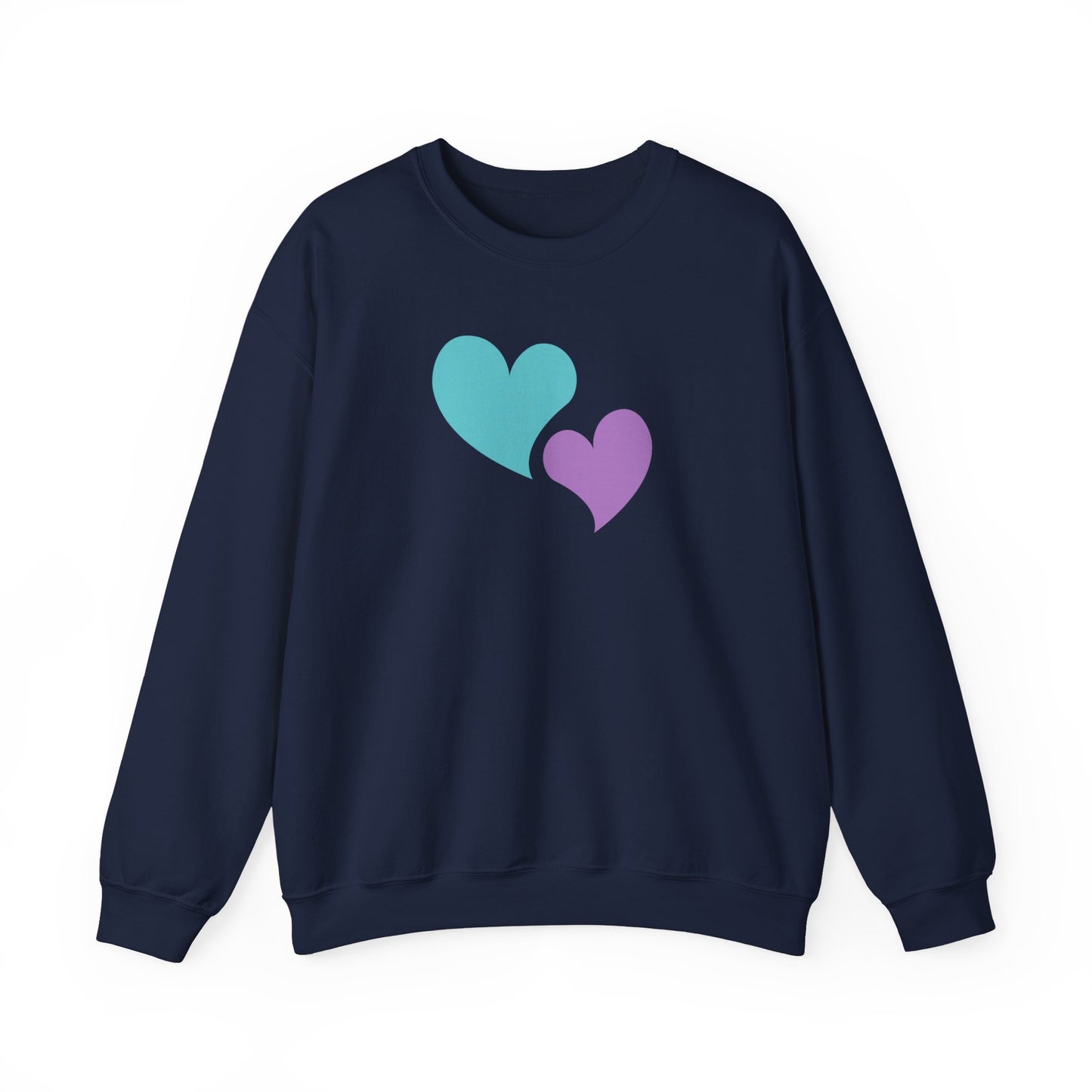 BE | Hearts | Unisex Crewneck Sweatshirt