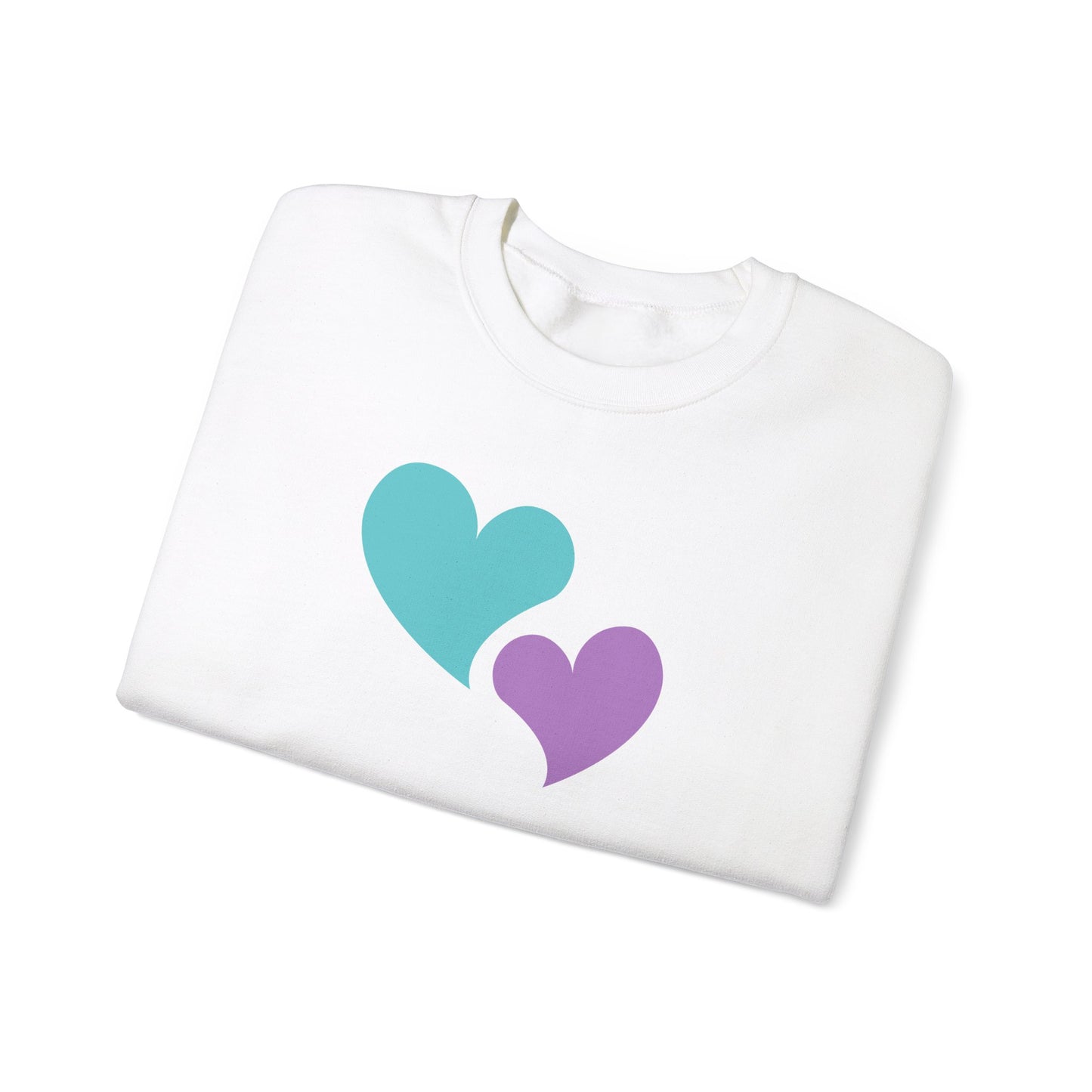 BE | Hearts | Unisex Crewneck Sweatshirt