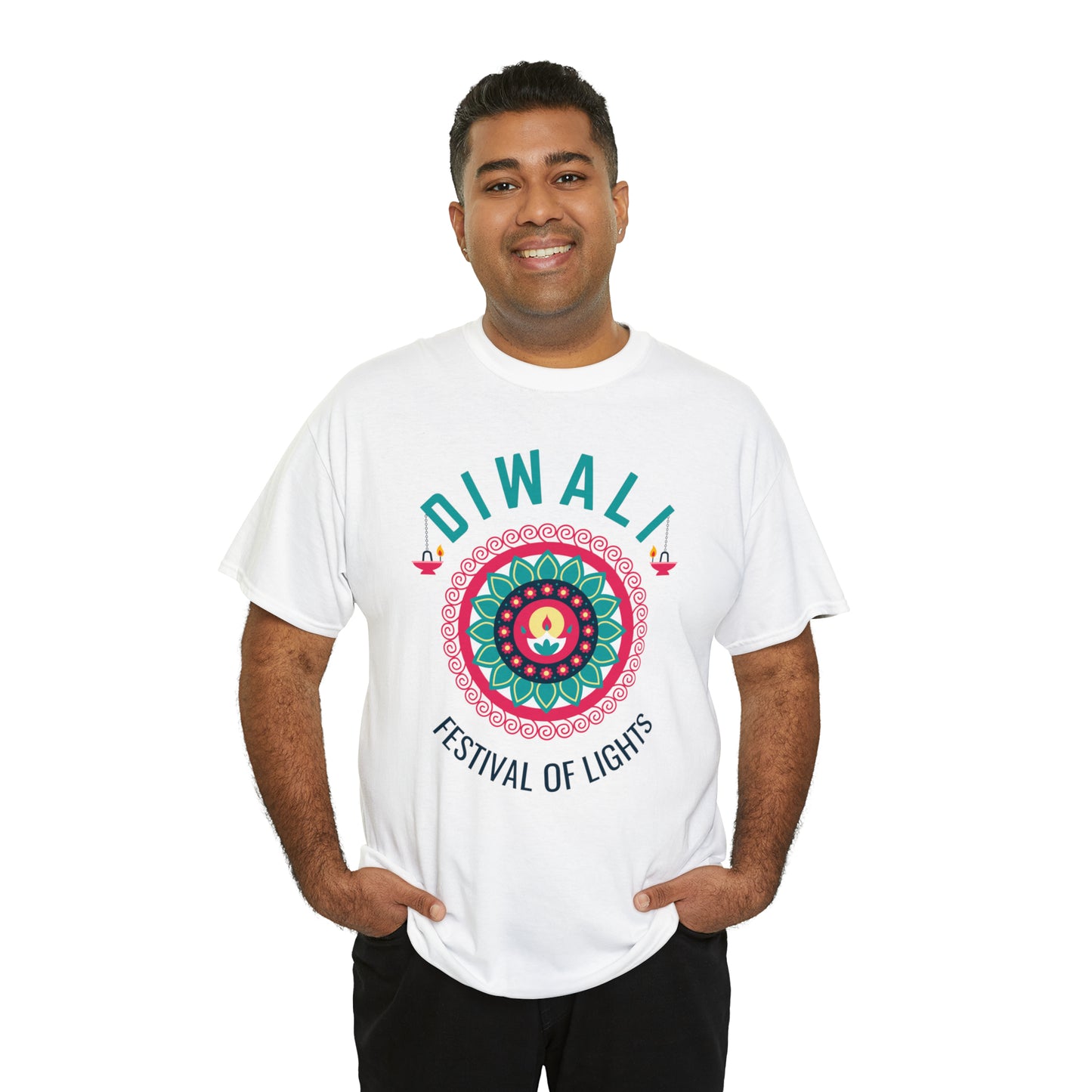 Diwali | Festival of Colors | Unisex Cotton Tee