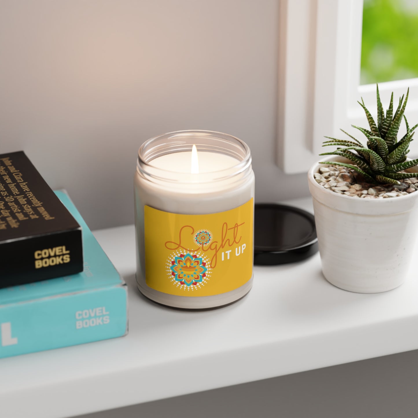 Diwali | Cinnamon + Vanilla | Scented Soy Candle, 9oz