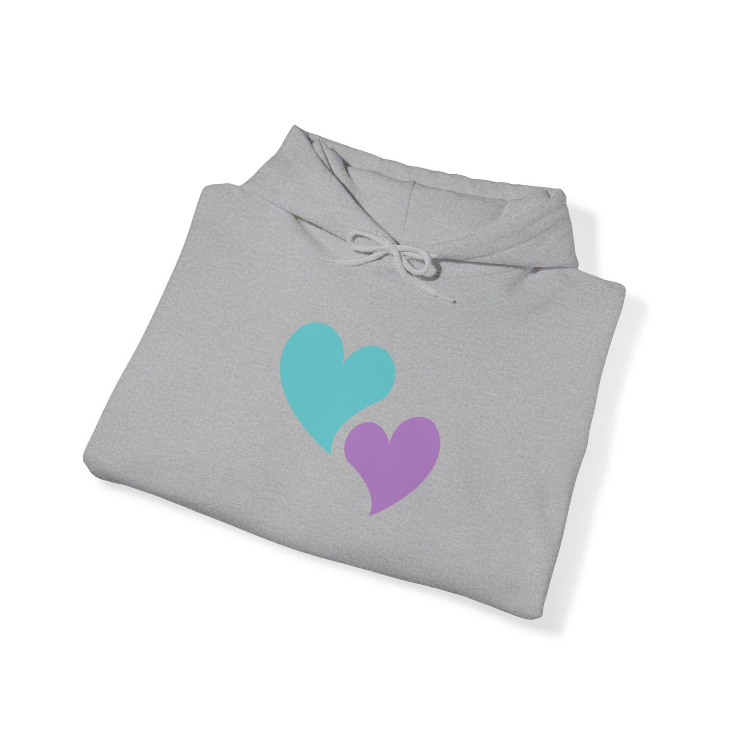 BE | Hearts | Unisex Hooded Sweatshirt