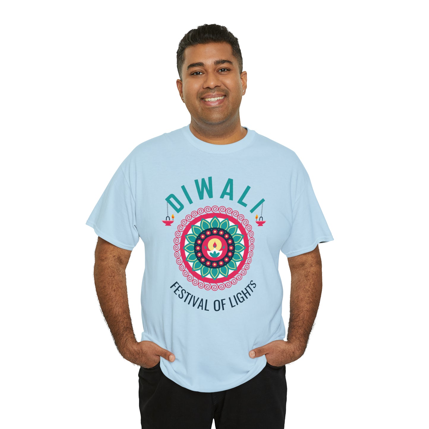 Diwali | Festival of Colors | Unisex Cotton Tee