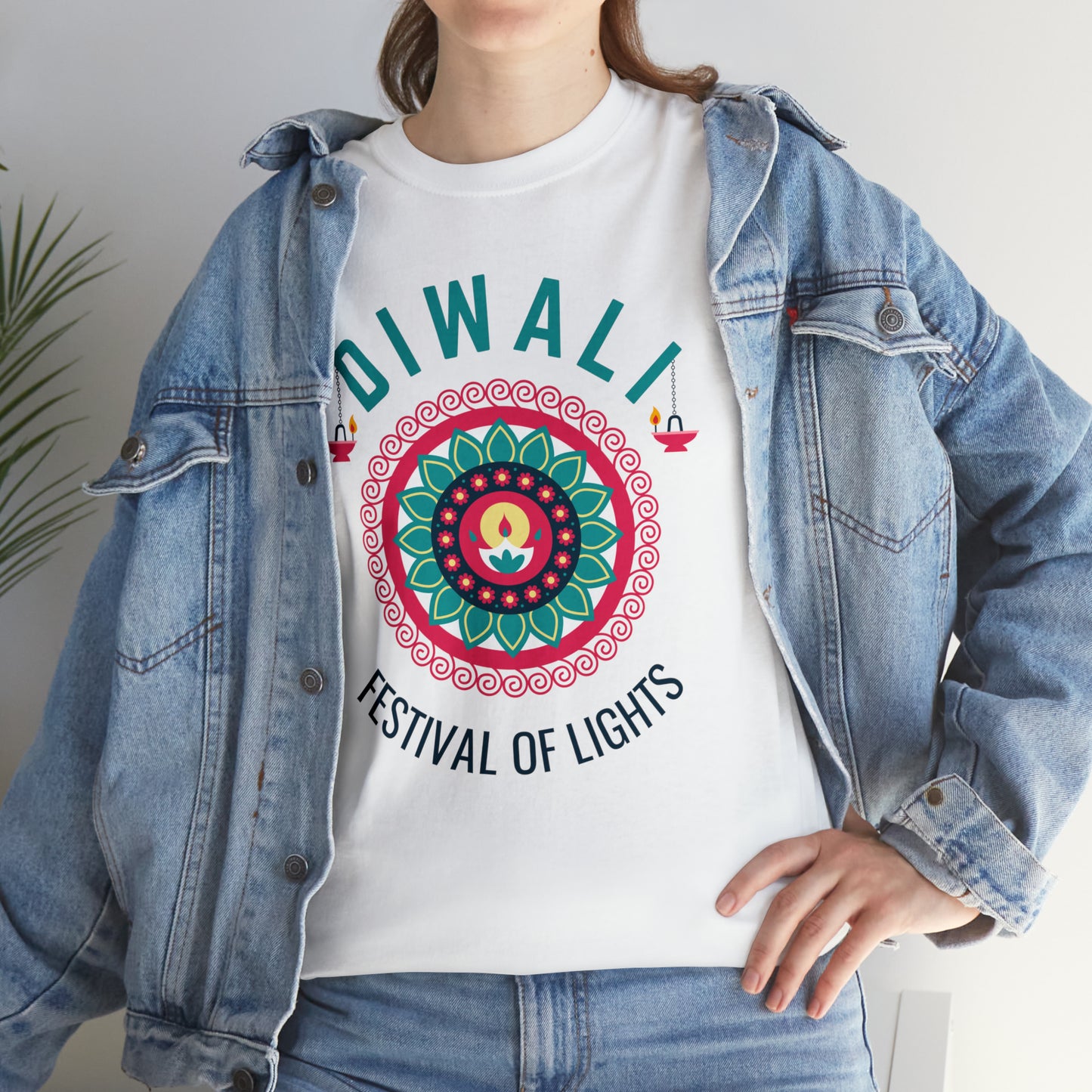 Diwali | Festival of Colors | Unisex Cotton Tee