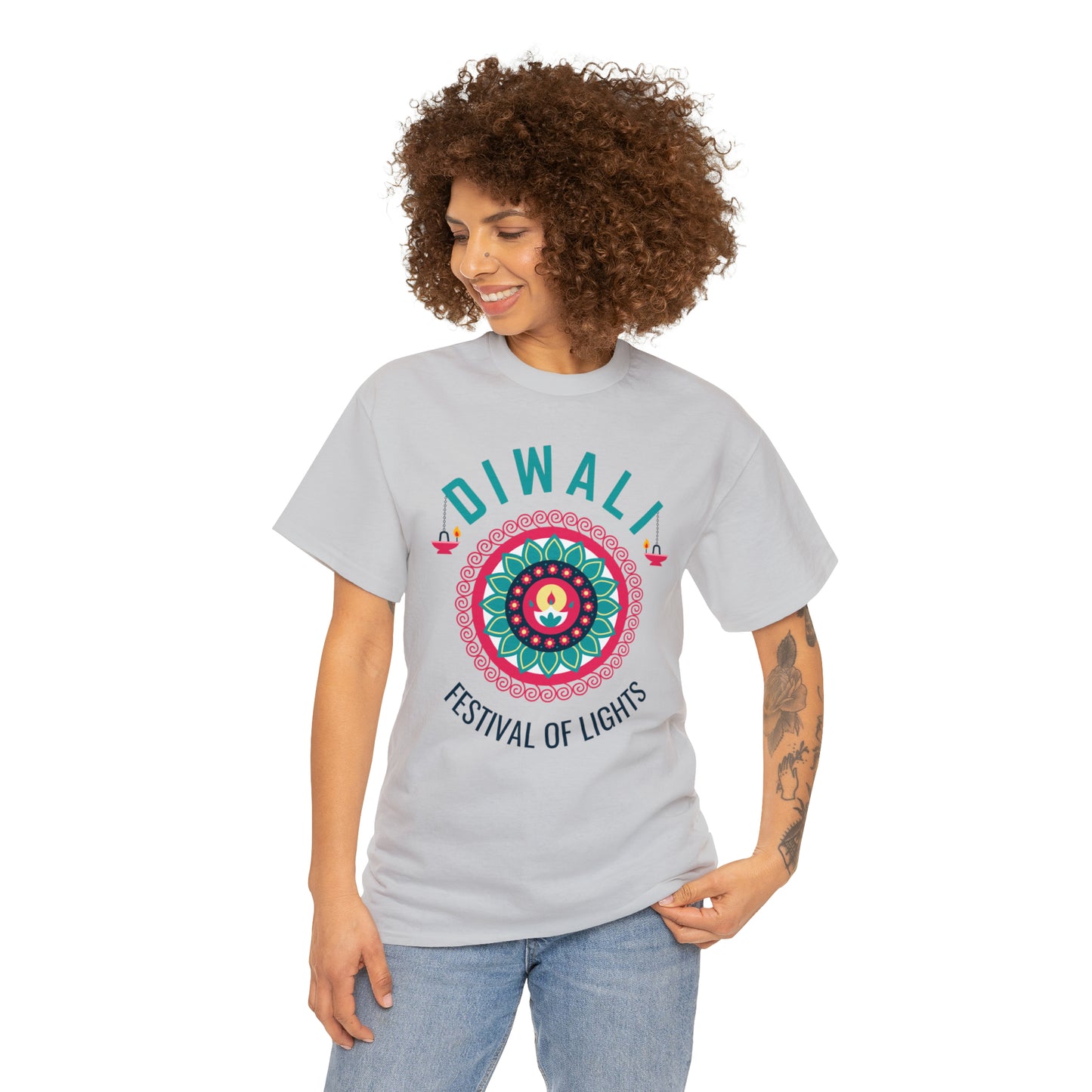 Diwali | Festival of Colors | Unisex Cotton Tee