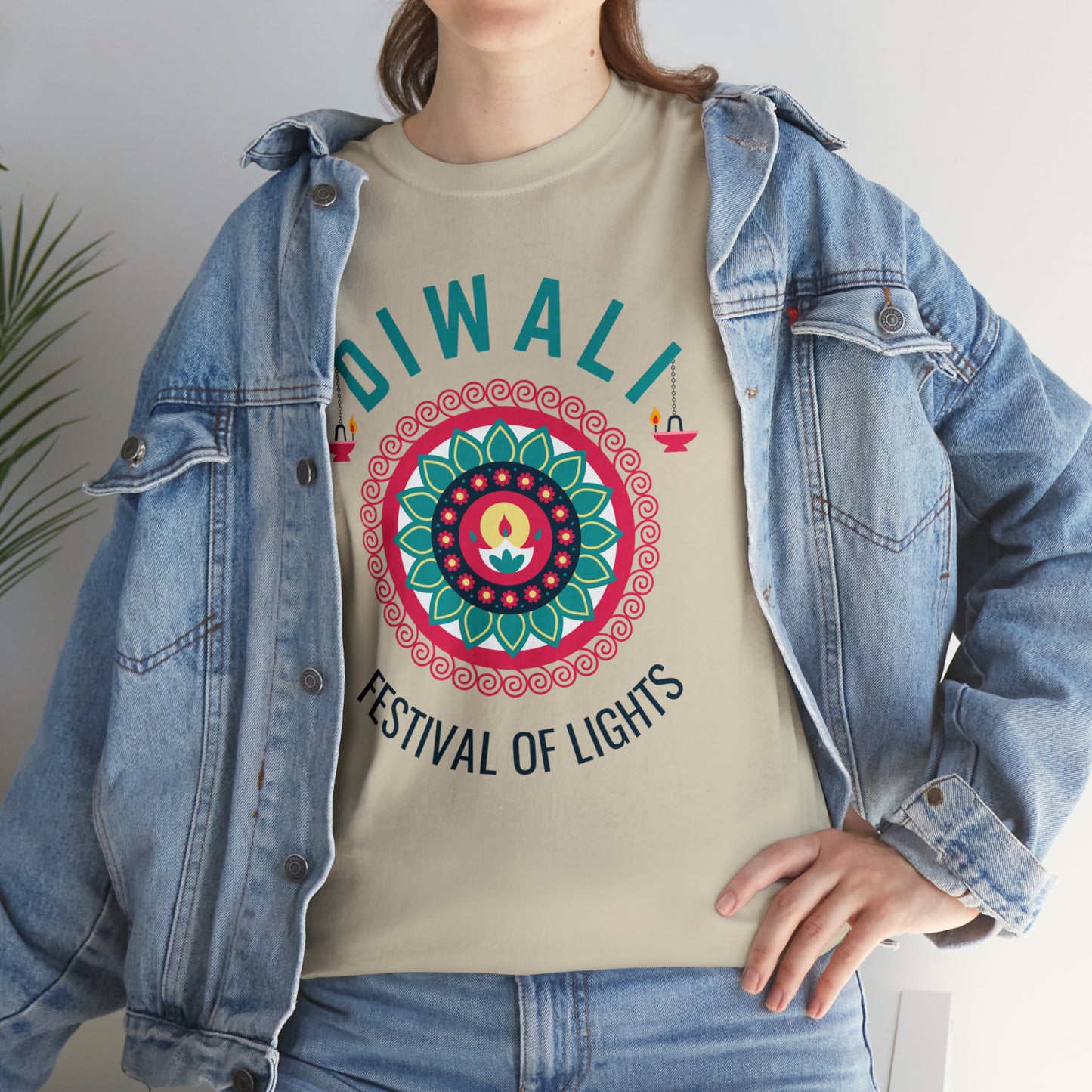Diwali | Festival of Colors | Unisex Cotton Tee