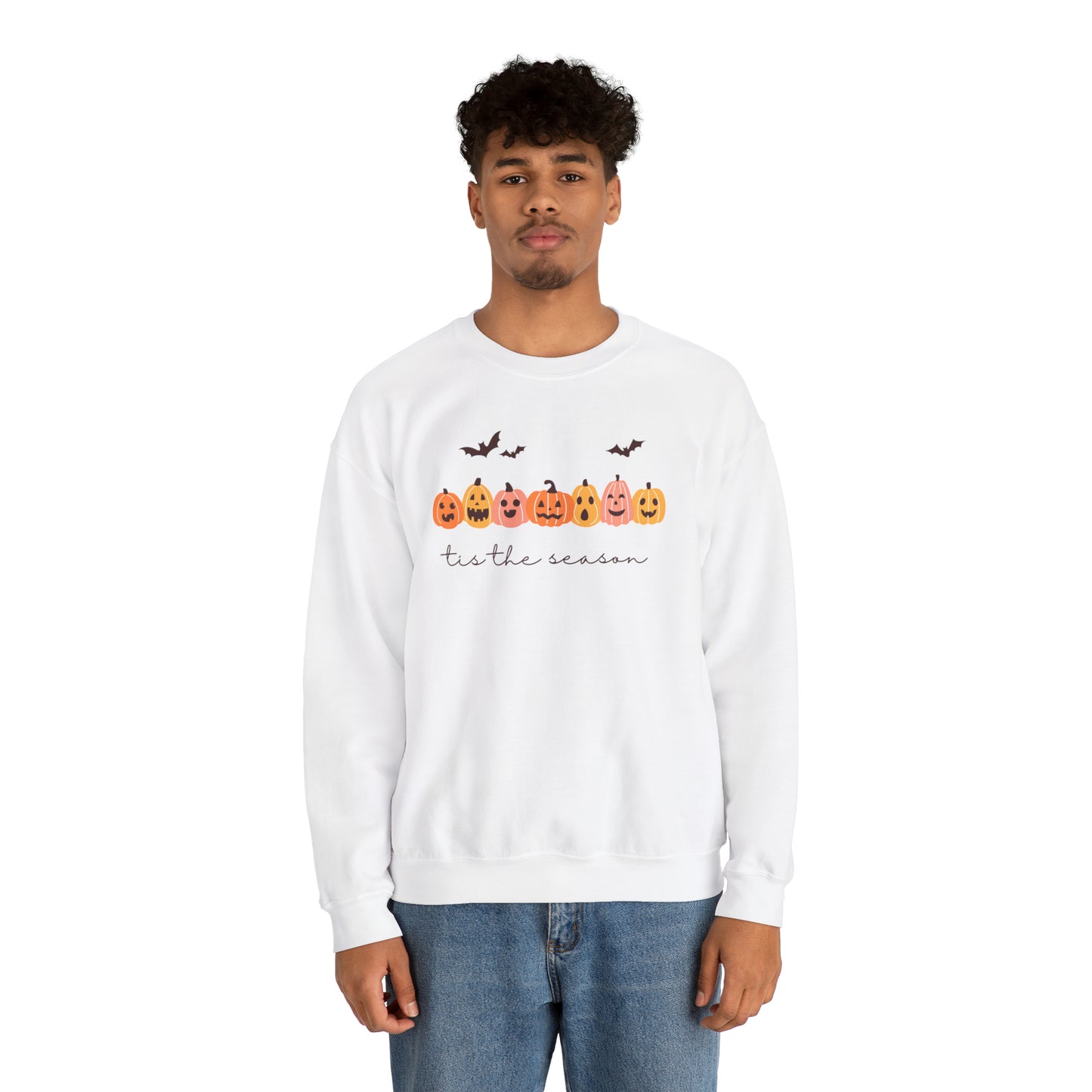 Halloween | Orange Pumpkin Patch | Unisex Crewneck Sweatshirt