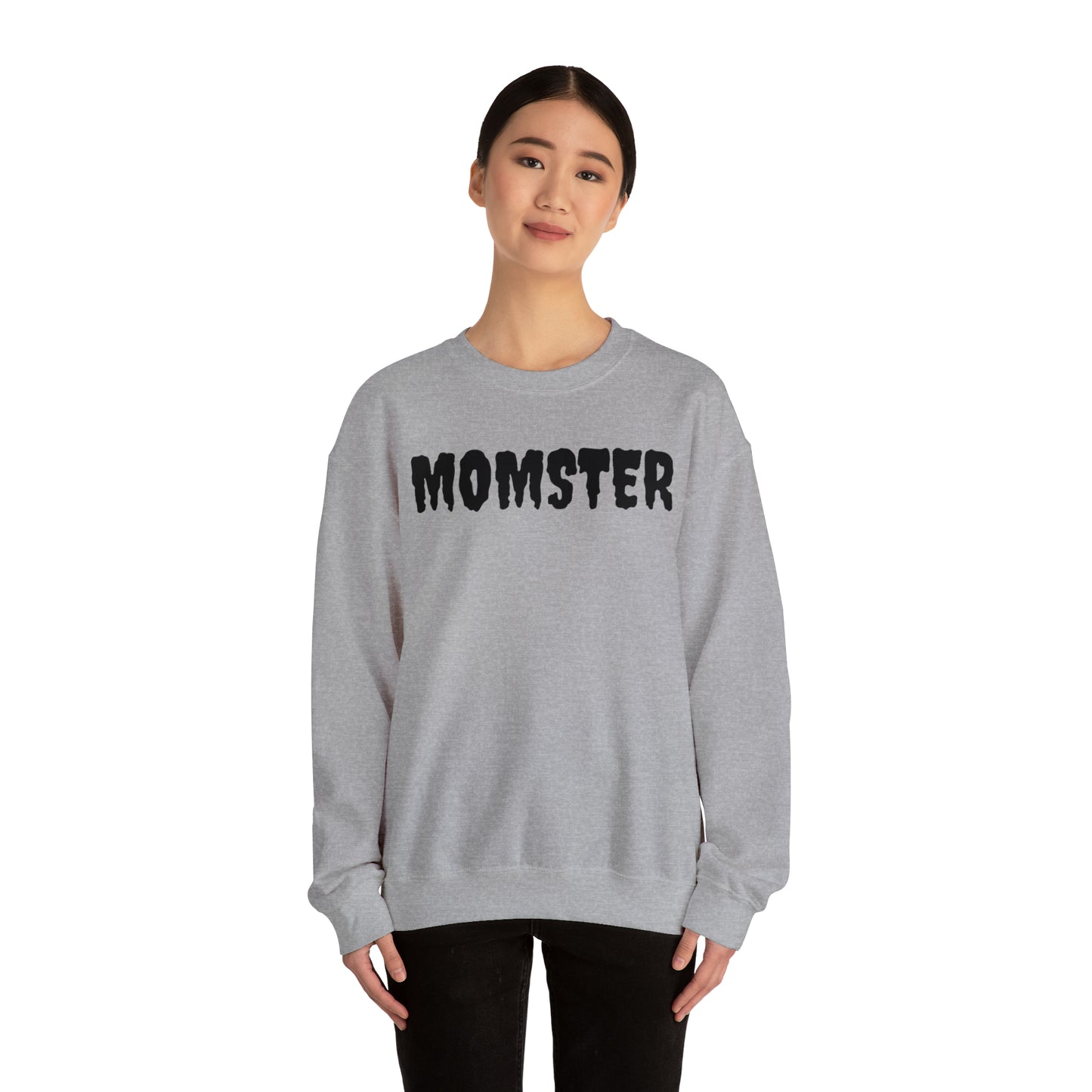 Halloween | Momster | Unisex Crewneck Sweatshirt