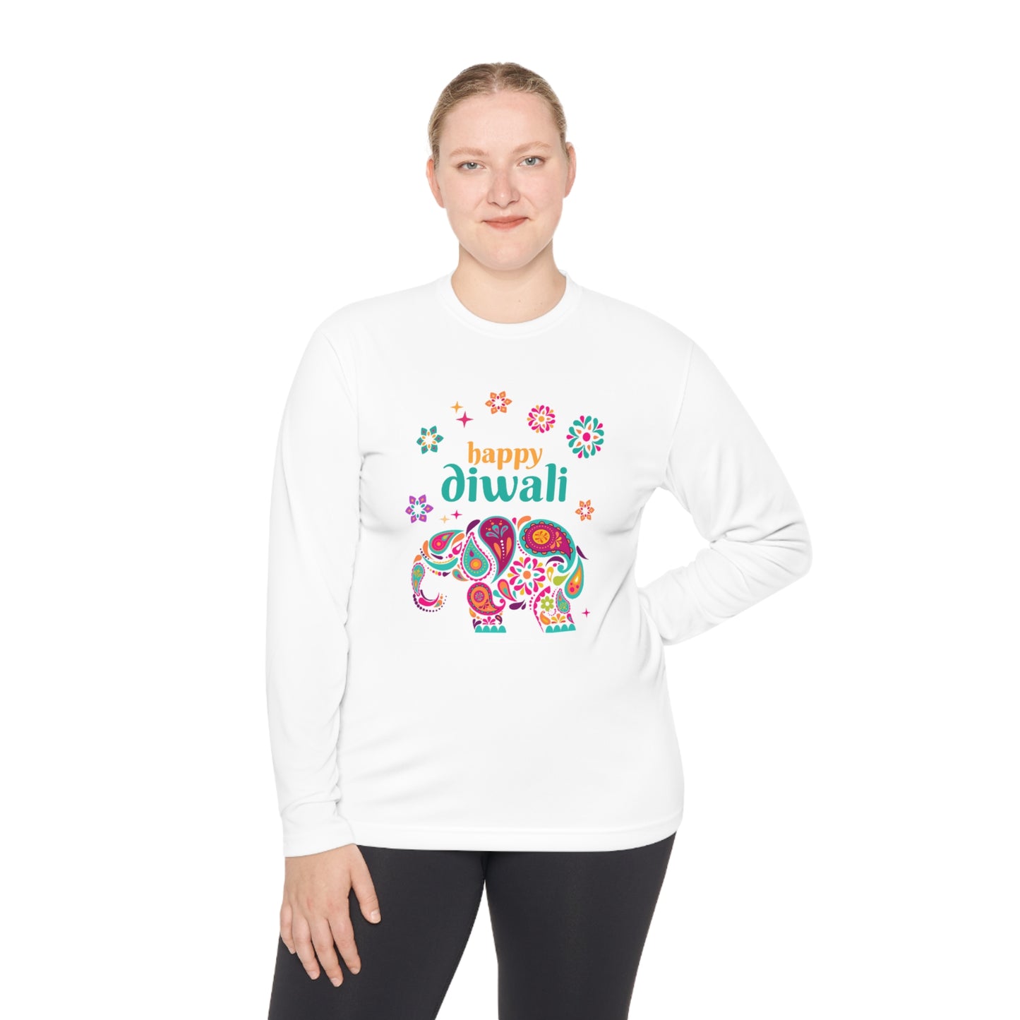 Diwali | Elephant | Unisex Long Sleeve Tee