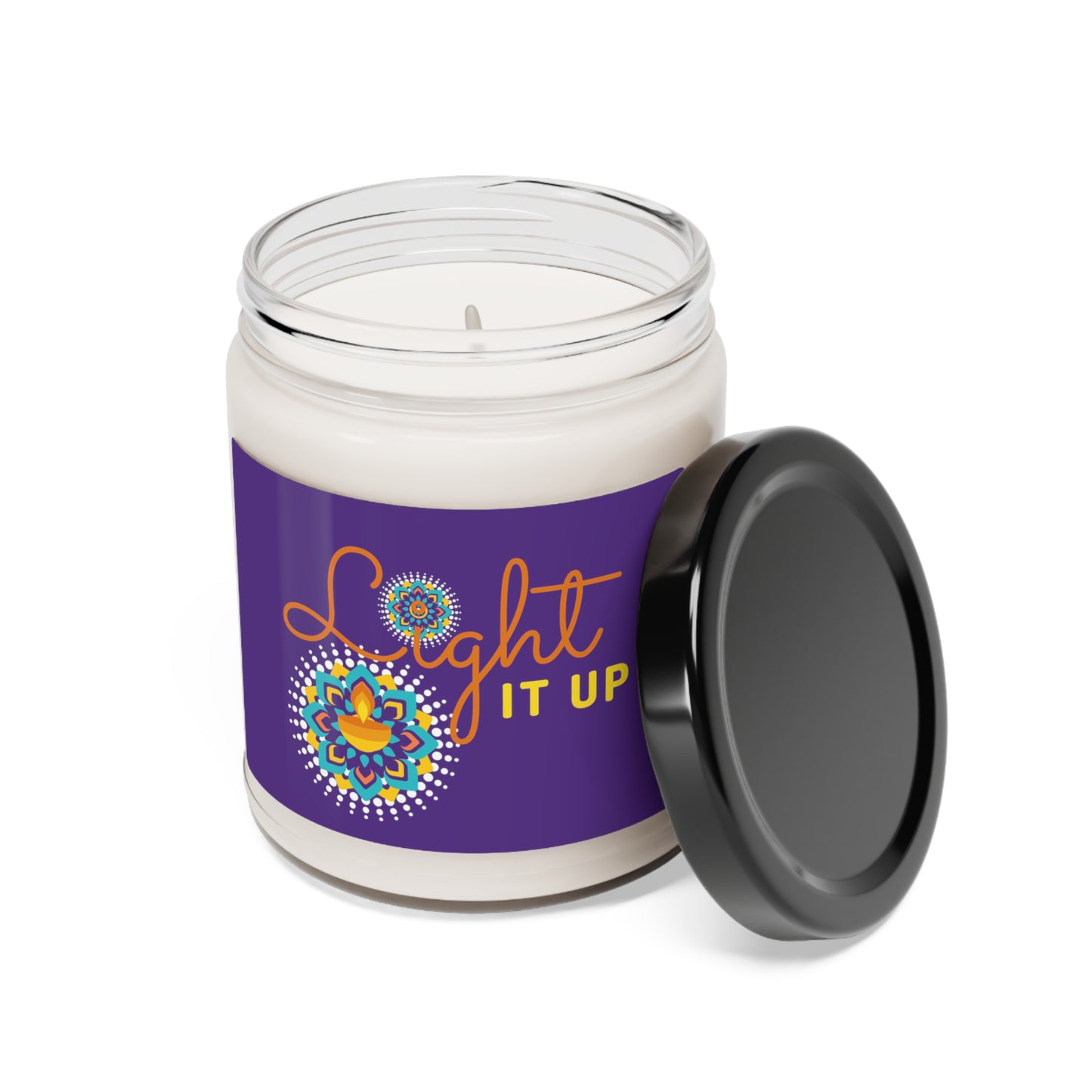 Diwali | White Sage + Lavendar | Scented Soy Candle, 9oz