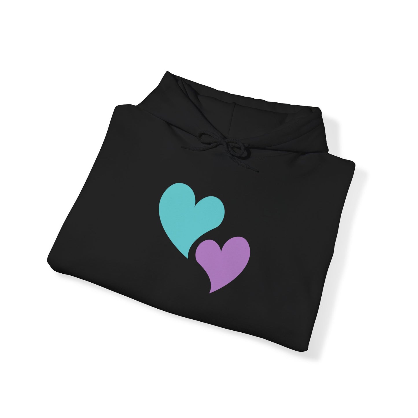 BE | Hearts | Unisex Hooded Sweatshirt