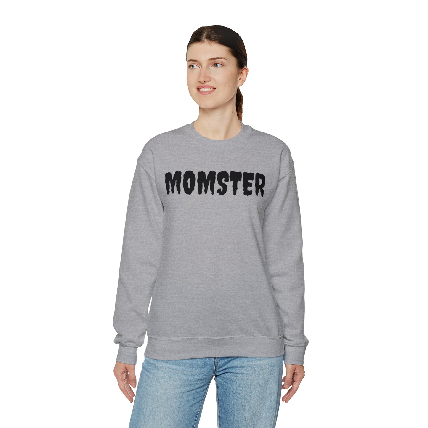 Halloween | Momster | Unisex Crewneck Sweatshirt