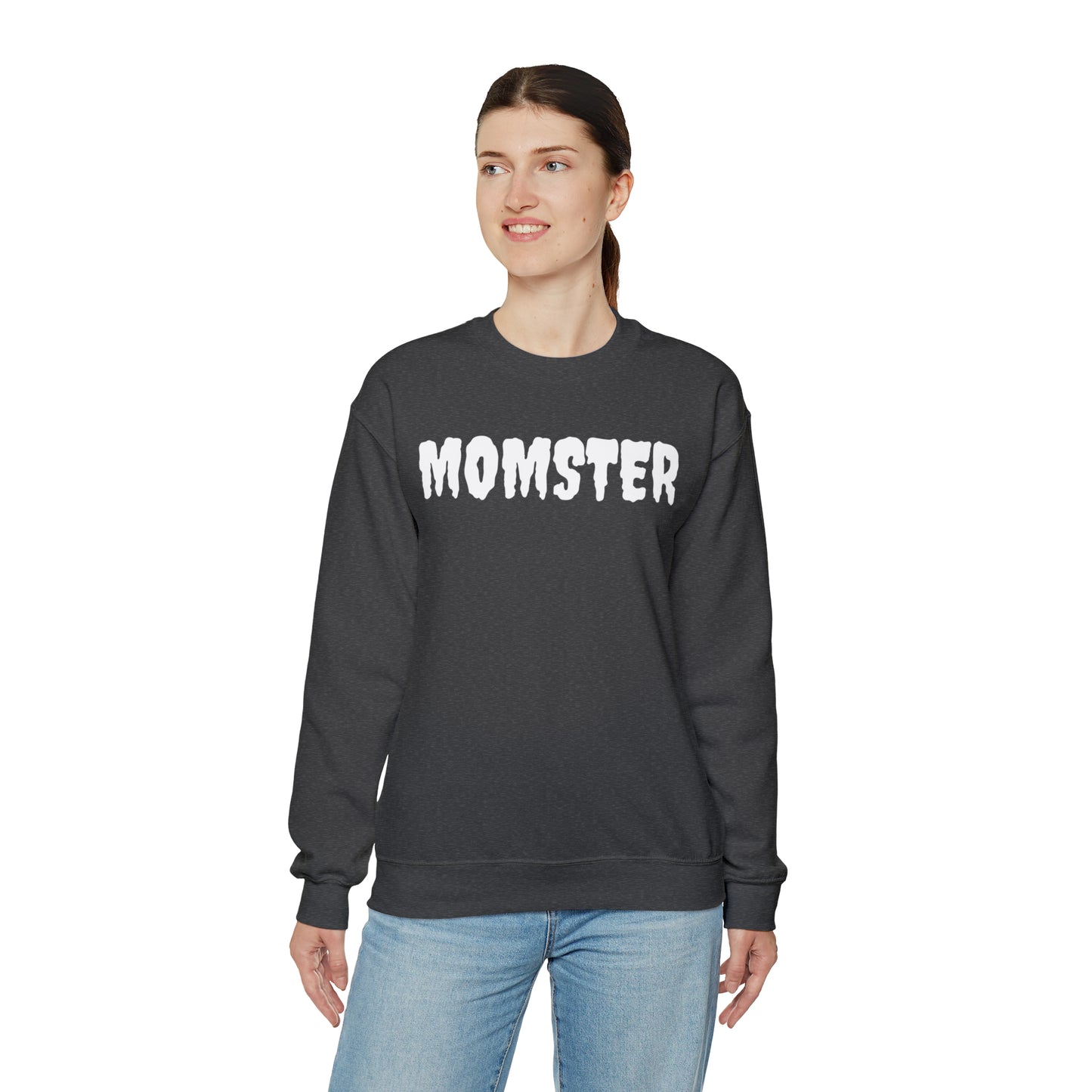 Halloween | Momster | Unisex Crewneck Sweatshirt