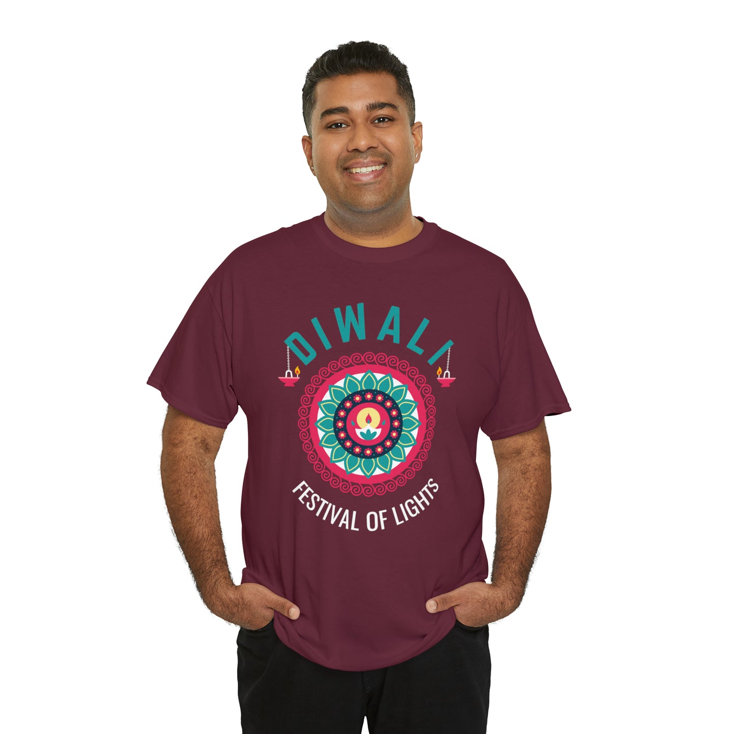 Diwali | Festival of Colors | Unisex Cotton Tee