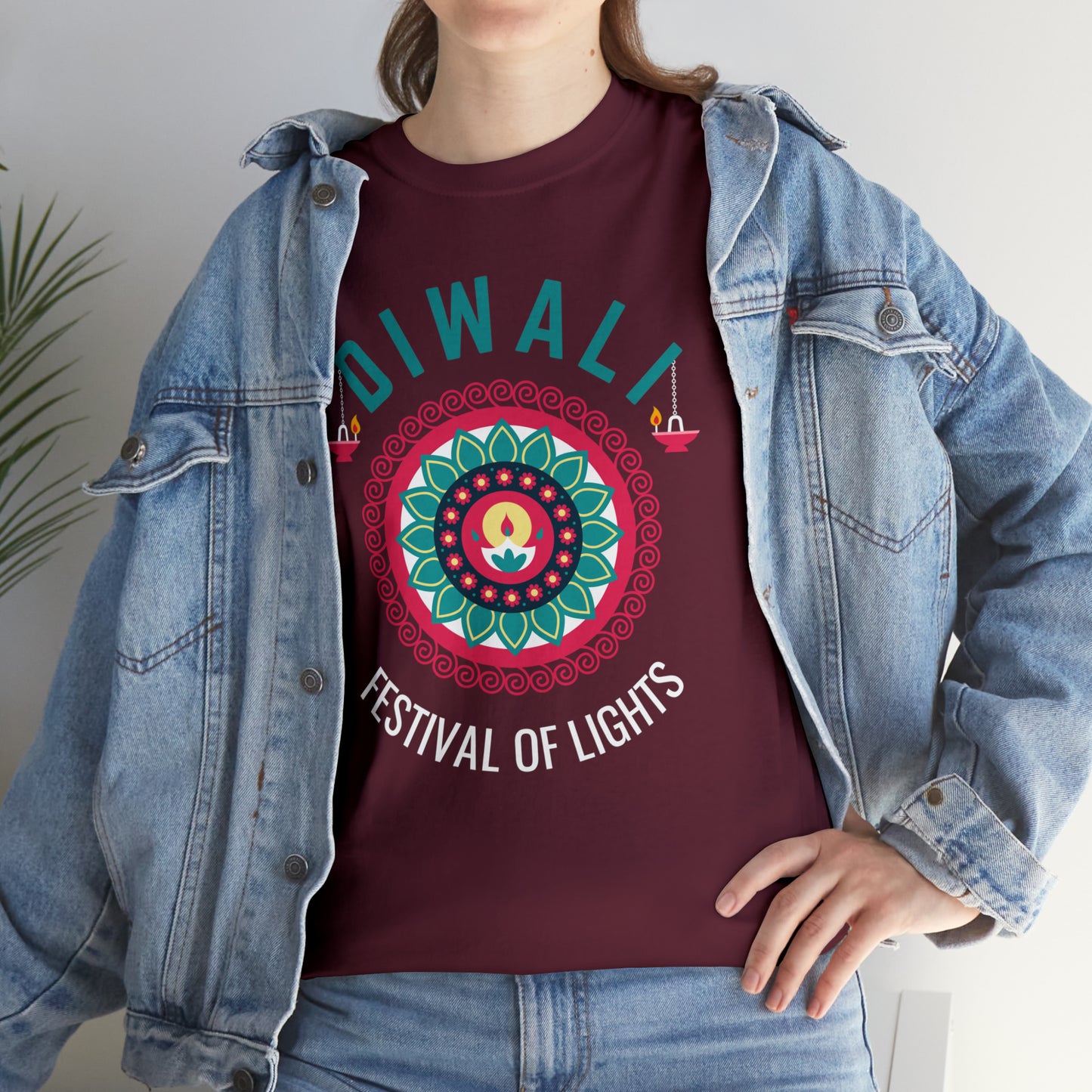 Diwali | Festival of Colors | Unisex Cotton Tee